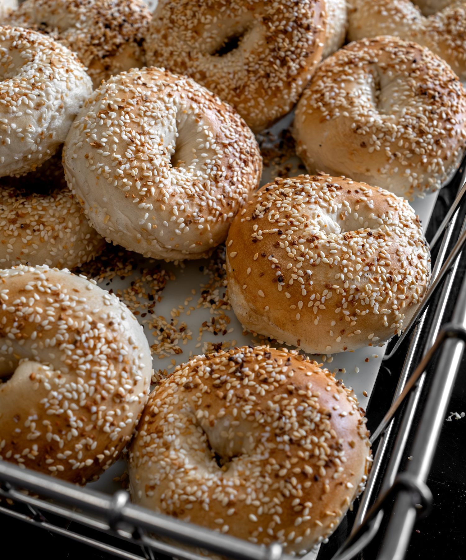 Garlic Bagels